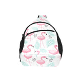 Cute flamingo pattern All Over Print Chest Bag