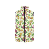 Paassion fruit pattern Women's Padded Vest