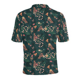 Snake forest pattern Men's All Over Print Polo Shirt