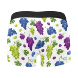 Grape pattern Men's All Over Print Boxer Briefs Men's Underwear