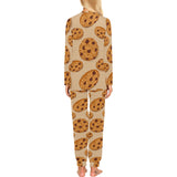 Cookie pattern Women's All Over Print Pajama Set