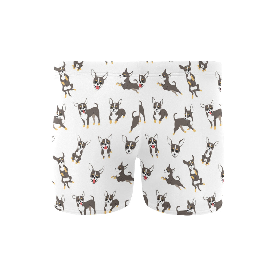 Chihuahua dog pattern Men's Swimming Trunks