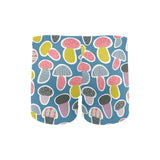 Colorful mushroom design pattern Men's Swimming Trunks