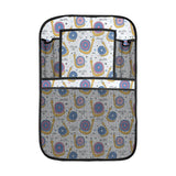 Snail Pattern Print Design 05 Car Seat Back Organizer