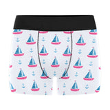 Sailboat anchor pattern Men's All Over Print Boxer Briefs Men's Underwear