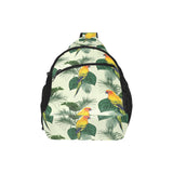 Beautiful parrot palm leaves pattern All Over Print Chest Bag