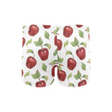 Red apples pattern Men's Swimming Trunks