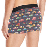 Camper Van Pattern Print Design 02 Men's All Over Print Boxer Briefs Men's Underwear