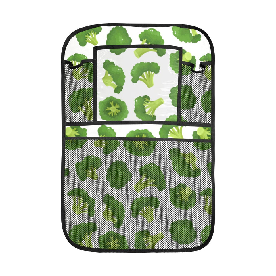 Cute broccoli pattern Car Seat Back Organizer