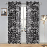 Handwritten cheese pattern Gauze Curtain