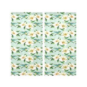 Hummingbird Pattern Print Design 01 Gauze Curtain