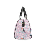 Beautiful toucan flower leaves Travel Bag