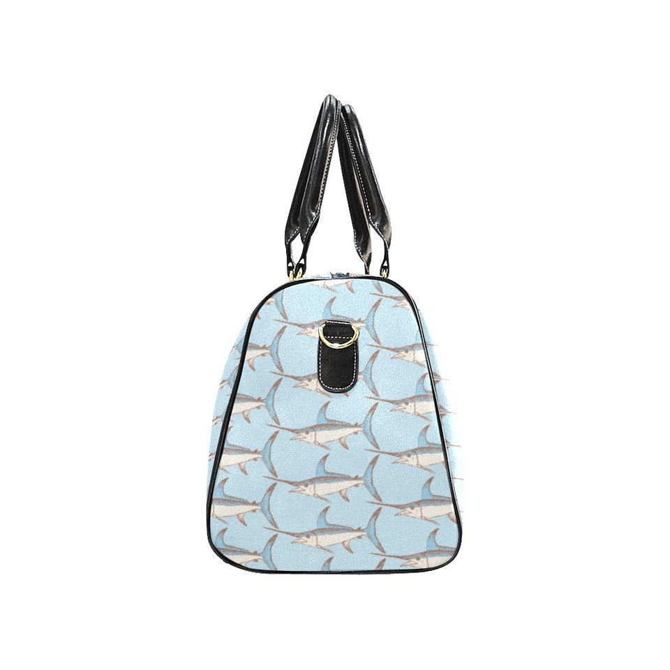 Swordfish Pattern Print Design 01 Travel Bag