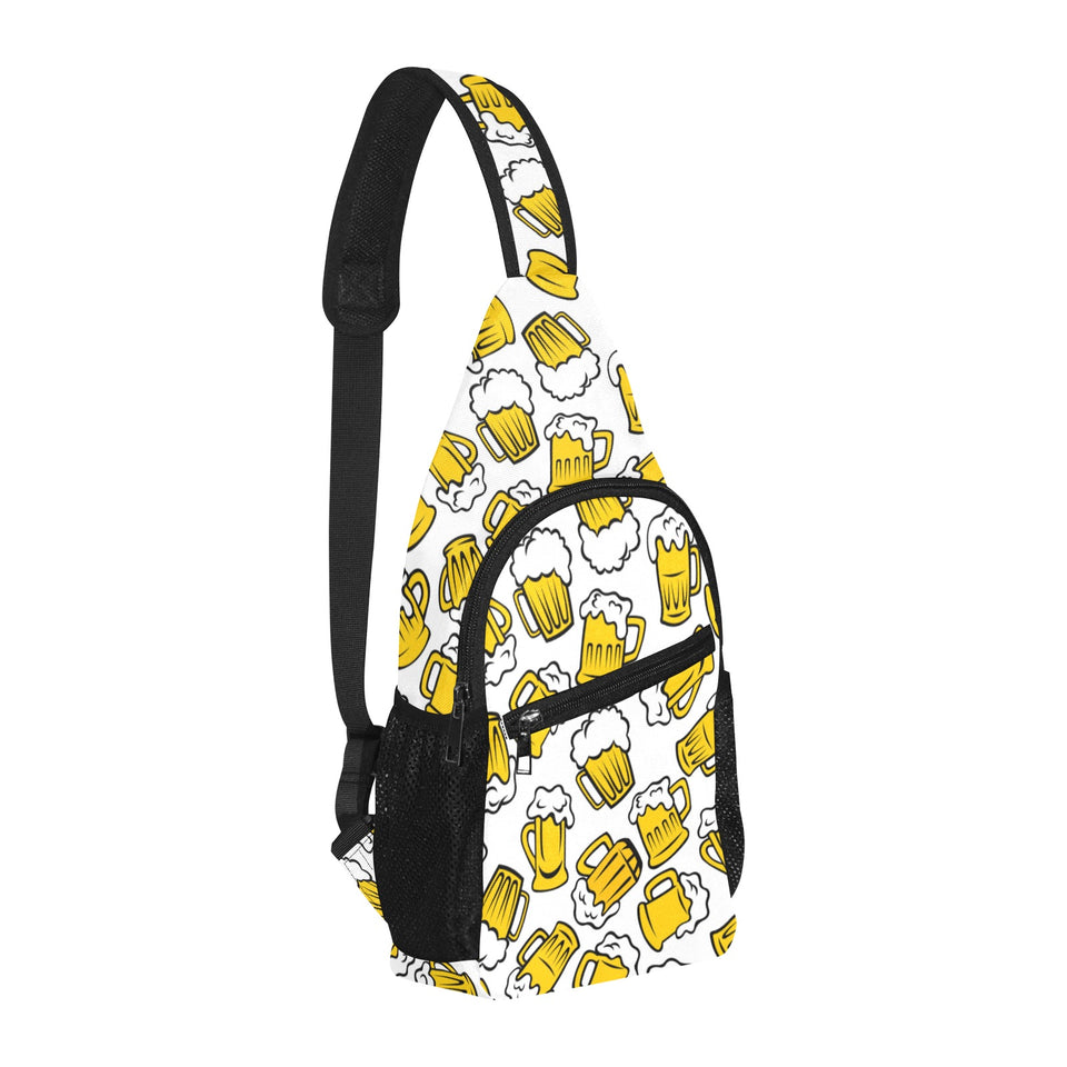 Beer design pattern All Over Print Chest Bag