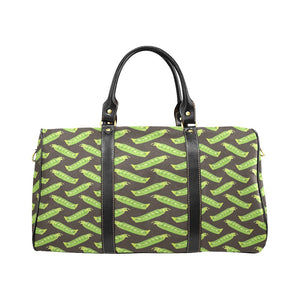 Green Peas Pattern Print Design 05 Travel Bag