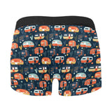 Camper Van Pattern Print Design 05 Men's All Over Print Boxer Briefs Men's Underwear