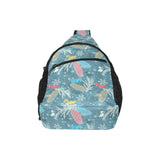 Squirrel Pattern Print Design 01 All Over Print Chest Bag