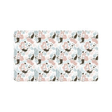 cute mermaid pattern Doormat
