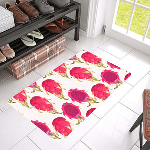dragon fruits design pattern Doormat