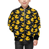 Duck Pattern Print Design 05 Kids' Boys' Girls' Bomber Jacket