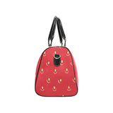 strawberry texture skin pattern Travel Bag