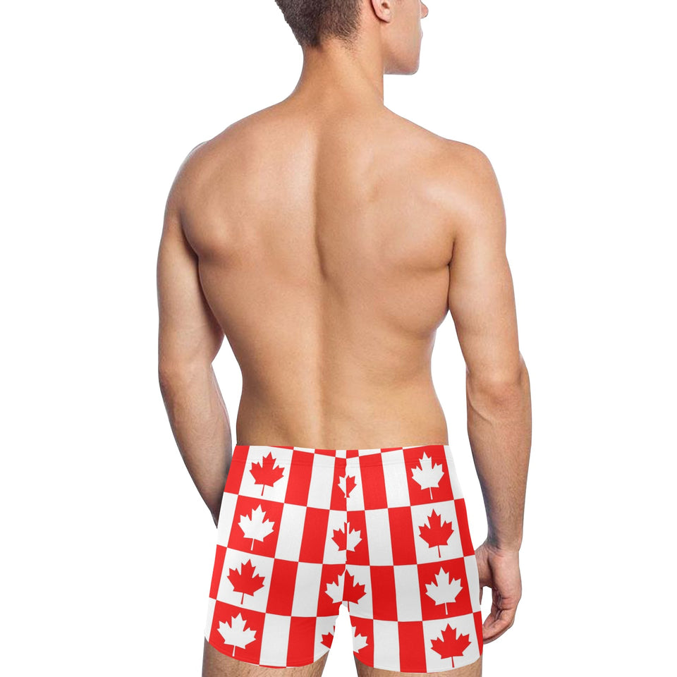 Canada Pattern Print Design 05 Men's Swimming Trunks