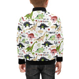 Cute dinosaurs pattern Kids' Boys' Girls' Bomber Jacket