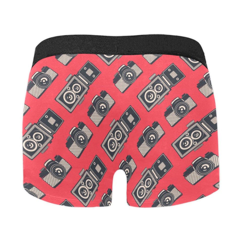 Camera Pattern Print Design 05 Men's All Over Print Boxer Briefs Men's Underwear