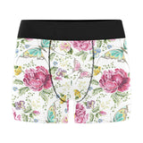 Hand drawn butterfly rose Men's All Over Print Boxer Briefs Men's Underwear
