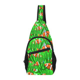 Clown Fish Pattern Print Design 01 All Over Print Chest Bag