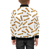 French fries potato pattern Kids' Boys' Girls' Bomber Jacket