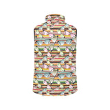 Sun Glasses Pattern Print Design 02 Women's Padded Vest