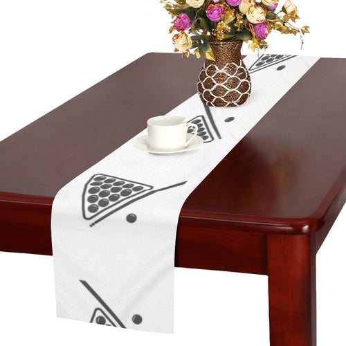 Billiard Ball Pattern Print Design 03 Table Runner