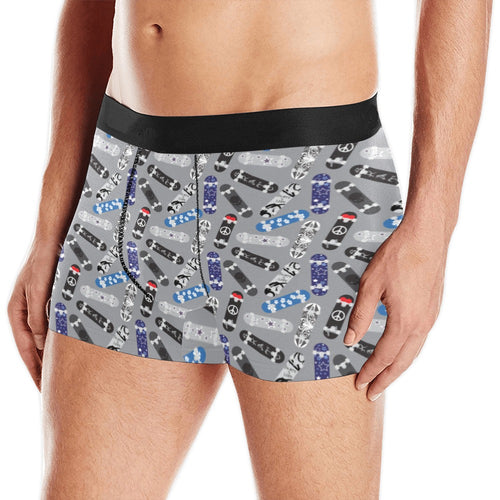 Skate Board Pattern Print Design 03 Men's All Over Print Boxer Briefs Men's Underwear