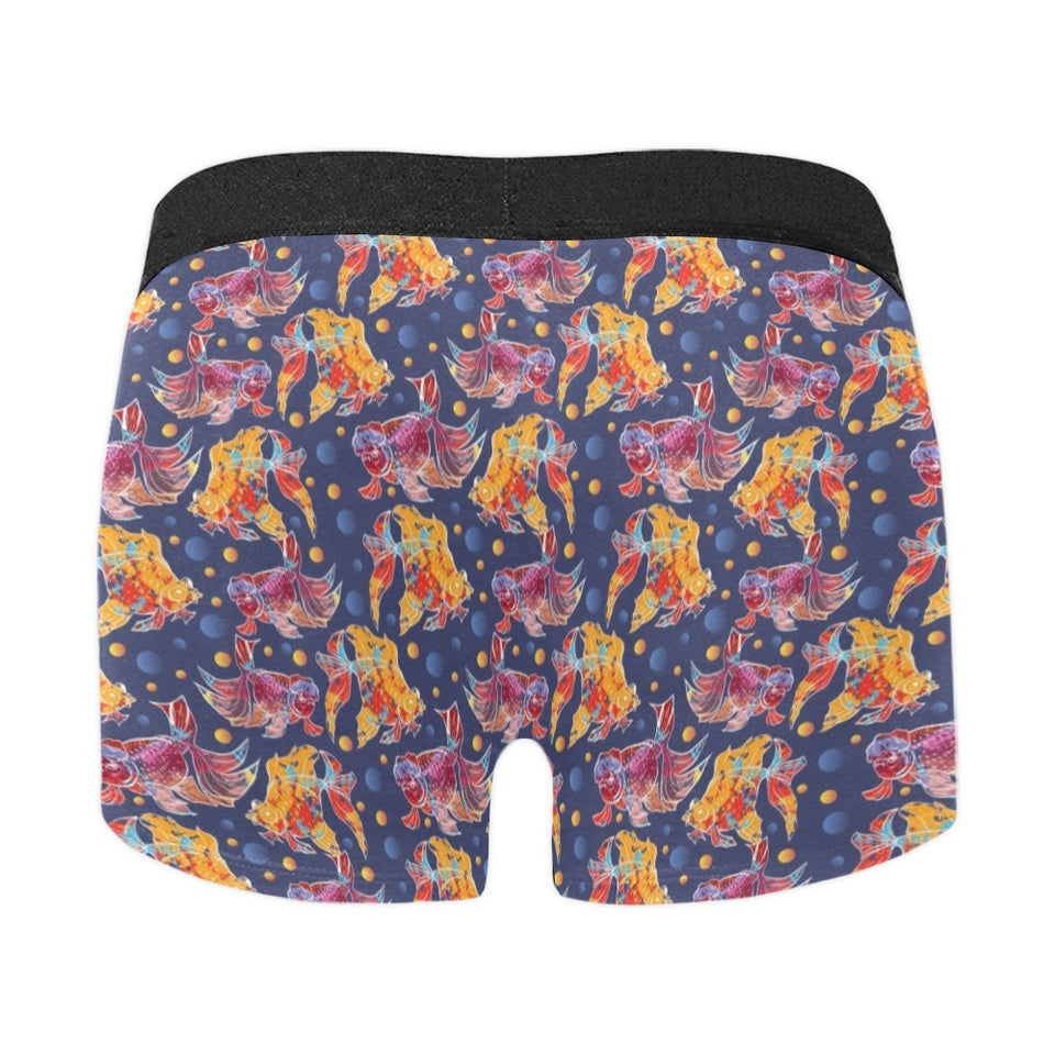 Goldfish Pattern Print Design 05 Men's All Over Print Boxer Briefs Men's Underwear