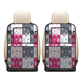 Teddy Bear Pattern Print Design 03 Car Seat Back Organizer