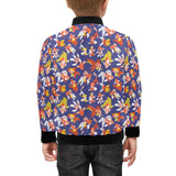 Goldfish Pattern Print Design 04 Kids' Boys' Girls' Bomber Jacket
