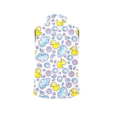 Duck Pattern Print Design 01 Men's Padded Vest