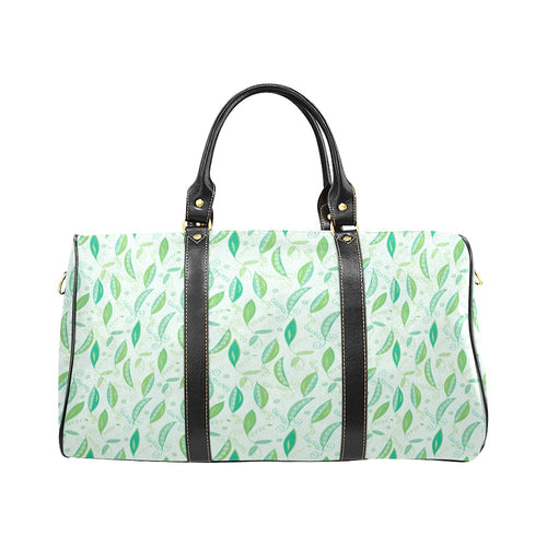 Green Peas Pattern Print Design 01 Travel Bag