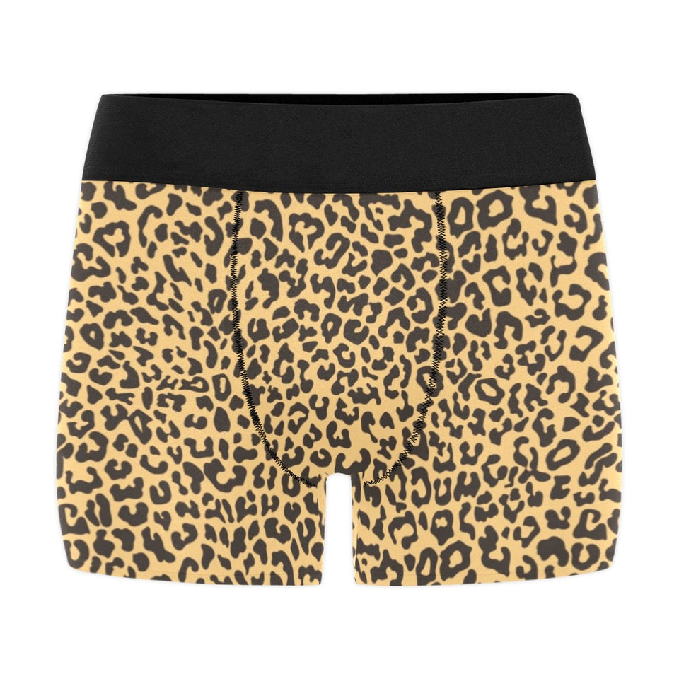 Leopard skin print Men's All Over Print Boxer Briefs Men's Underwear