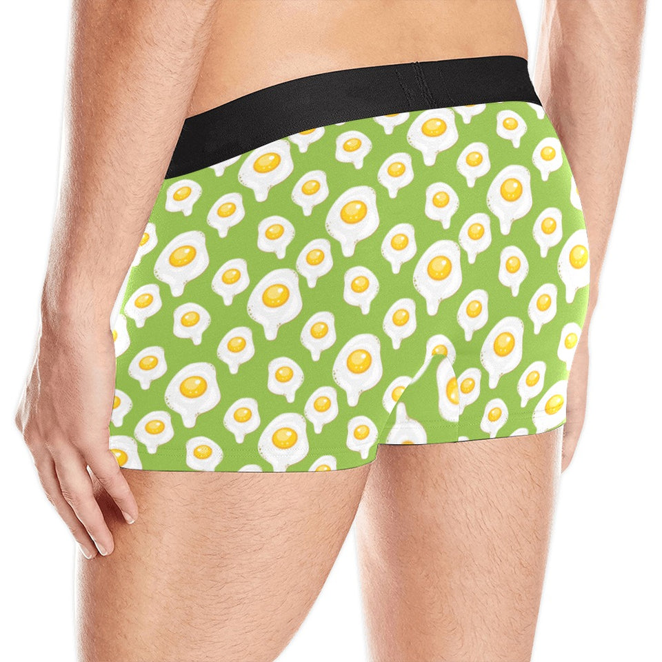 Fried Eggs Pattern Print Design 01 Men's All Over Print Boxer Briefs Men's Underwear