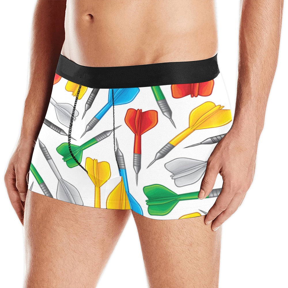 Darts Pattern Print Design 03 Men's All Over Print Boxer Briefs Men's Underwear