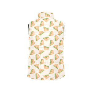 Sandwich Pattern Print Design 01 Men's Padded Vest