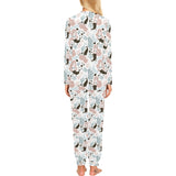 cute mermaid pattern Women's All Over Print Pajama Set