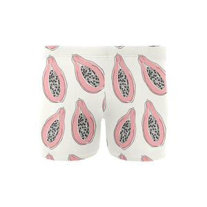 papaya pattern Men's Swimming Trunks