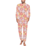 Pig Pattern Print Design 04 Men's All Over Print Pajama