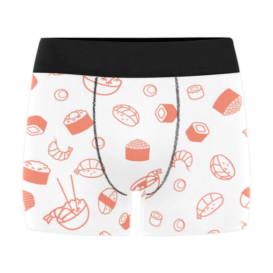 Sushi pattern Men's All Over Print Boxer Briefs Men's Underwear