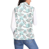 Shell polynesian tribal Women's Padded Vest