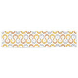 Horseshoes Pattern Print Design 03 Table Runner