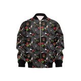 Eagle Pattern Print Design 04 Kids' Boys' Girls' Bomber Jacket